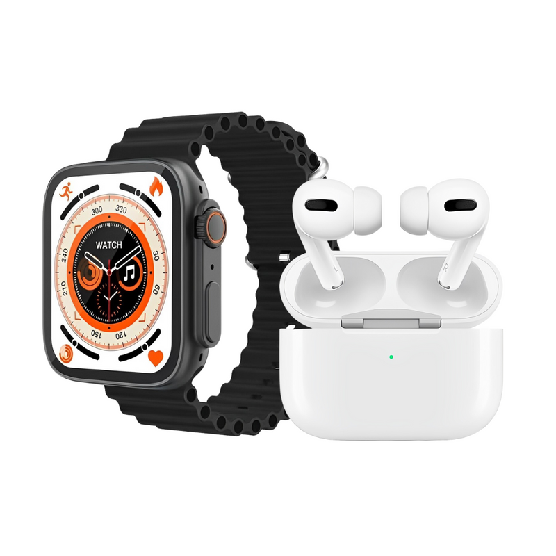 Smartwatch Series 9 Ultra + Airpods Pro Premium